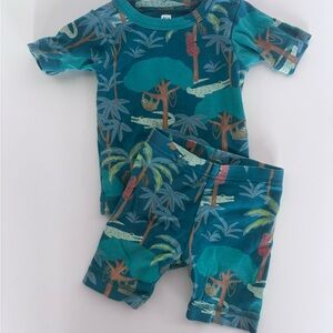Tea Collection Tropical Print Pajamas